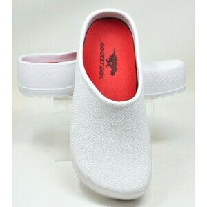 Rocket Dog White Croc Type Mules Clogs Comfort Nurses Size 7